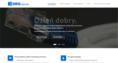 Desktop Screenshot of dbsinternet.pl